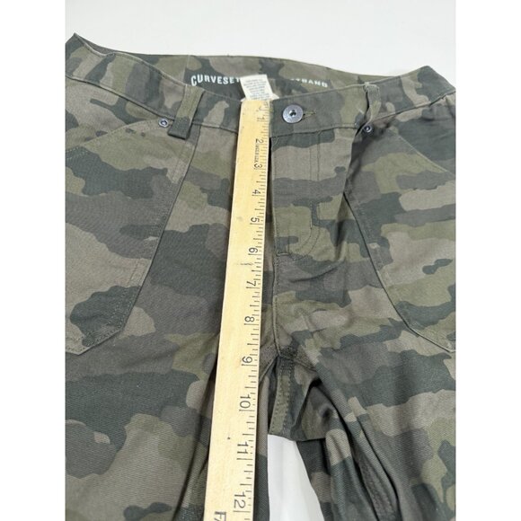 Duluth 6 Curvesetter (Actual 28x32) Brown/Green Camo Cargo Jeans 1% Stretch EUC - Picture 6 of 12